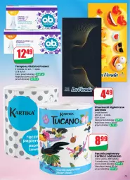 Gazetka promocyjna Dino - Gazetka 13 / 2026 - Gazetka - ważna od 31.03 do 31.03.2026 - strona 73 - produkty: Papier, Tampony, Ręcznik, Chusteczki