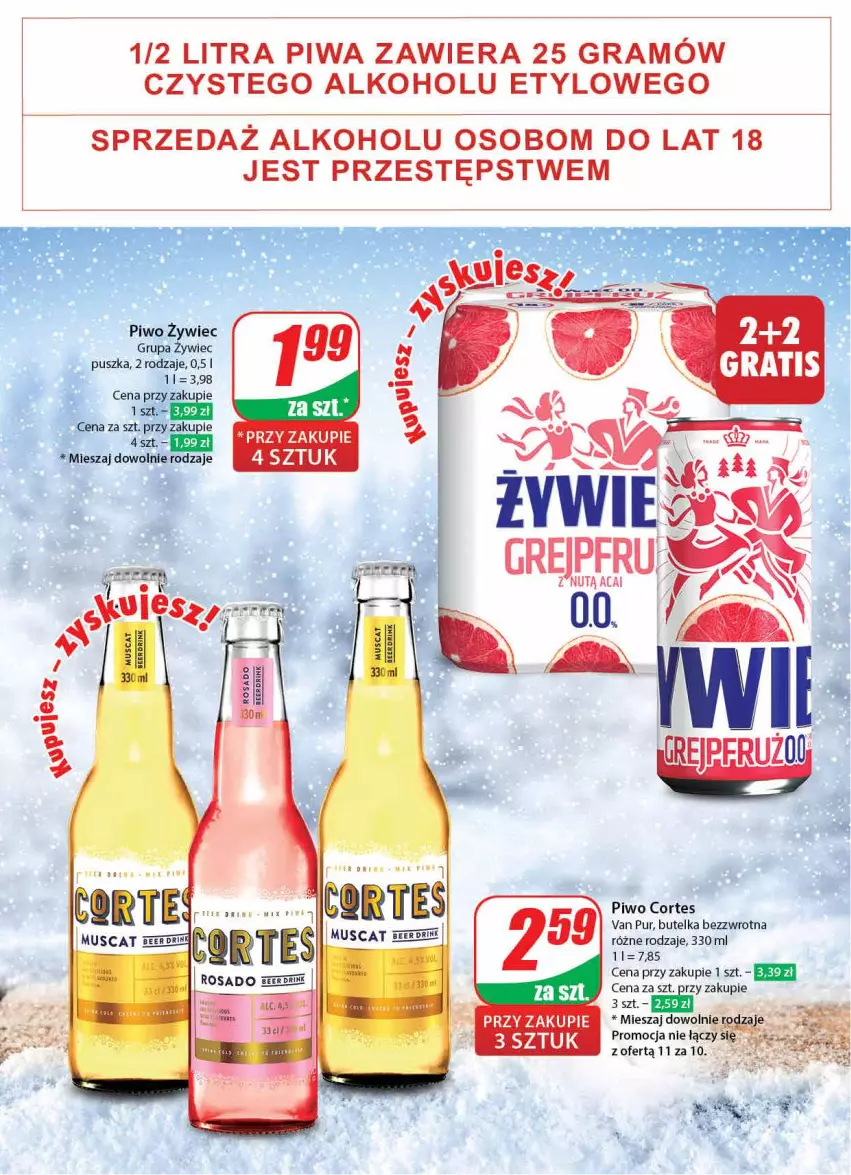 Gazetka promocyjna Dino - Gazetka 3 - ważna 16.01 do 23.01.2024 - strona 39 - produkty: Gra, Piwa, Piwo, Pur