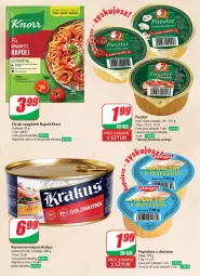 Gazetka promocyjna Dino - Gazetka 3 - Gazetka - ważna od 23.01 do 23.01.2024 - strona 17 - produkty: Krakus, Ser, Paprykarz, Papryka, Pasztet, Dega, Spaghetti, Dorsz, Pomidory, Knorr