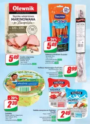 Gazetka promocyjna Dino - Gazetka 3 - Gazetka - ważna od 23.01 do 23.01.2024 - strona 35 - produkty: Kurczak, Chrzan, Sałatka, Sos, Por, Gry, Surówka, Szynka wieprzowa, Dega, Sałatka warzywna, Laur, Sałat, Szynka, Tarczyński, Kabanos, Kiełbasa, Olewnik, Fa