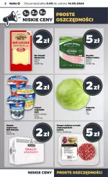 Gazetka promocyjna Netto - Netto Gazetka Food 37/24A - Gazetka - ważna od 14.09 do 14.09.2024 - strona 2 - produkty: Ser, Zott, Bell, Jogurt, Stół, Mlekovita, Szynka, Smalec, Burger, Bella, Gouda, Jogobella, Mleko