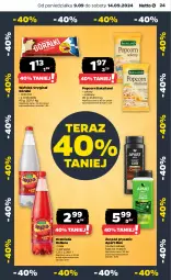 Gazetka promocyjna Netto - Netto Gazetka Food 37/24A - Gazetka - ważna od 14.09 do 14.09.2024 - strona 24 - produkty: Gin, Wafelek, Tera, Oranżada, Hellena, Popcorn, Góralki, Bakalland