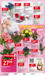 Gazetka promocyjna E Leclerc - Gazetka - ważna od 25.05 do 25.05.2024 - strona 8 - produkty: Top, Ser, Gra, Zaparzacz, Róża, Kalanchoe, Wazon, Talerz, Talerz deserowy, Storczyk, Torba, Filiżanka, Kubek, Deser, Miska, Kosmetyczka, LG