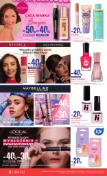 Gazetka promocyjna Super Pharm - Gazetka - Gazetka - ważna od 07.02 do 07.02.2024 - strona 8 - produkty: Makijaż, Sally Hansen, Top, Eveline, Bell, Maybelline, L’Oréal, Max Factor, Bourjois, Lakier, Fa