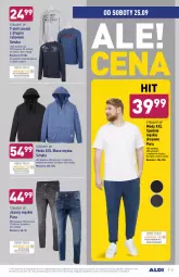 Gazetka promocyjna Aldi - Gazetka - ważna od 25.09 do 25.09.2021 - strona 33 - produkty: T-shirt, Dres, Wełna, Moda, Spodnie, Bluza