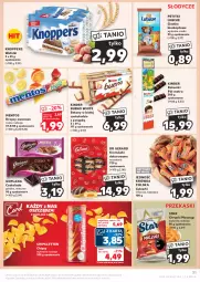 Gazetka promocyjna Kaufland - Gazetka tygodnia - Gazetka - ważna od 26.03 do 26.03.2024 - strona 31 - produkty: Goplana, Lubisie, Cukier, Kinder Bueno, Dr Gerard, Chipsy, Chrupki, LANA, Tonik, Czekolada, Mentos, Baton, Knoppers, Cukierki, Kakao, Kinder