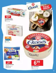 Gazetka promocyjna E Leclerc - Gazetka - ważna od 18.11 do 18.11.2023 - strona 13 - produkty: Mozzarella, Ser, Camembert