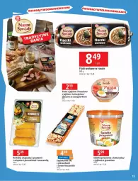 Gazetka promocyjna E Leclerc - Gazetka - ważna od 18.11 do 18.11.2023 - strona 15 - produkty: Mozzarella, Piec, Sałatka, Sos, Ser, Krokiety, Sałat, Zapiekanka, Pieczarka, Kapustą, Tuńczyk, Flaki, Flaki wołowe