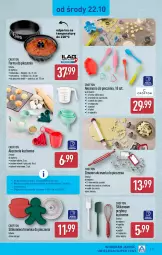 Gazetka promocyjna Aldi - Pełna oferta - Gazetka - ważna od 25.10 do 25.10.2025 - strona 31 - produkty: Piec, Przybory kuchenne, Por, Tortownica, Wałek do ciasta, Stek, Trzepaczka, Forma do pieczenia, Wałek, Keksówka, Foremki, Fa