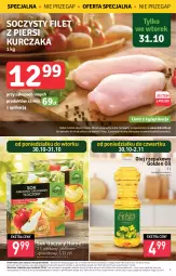 Gazetka promocyjna Stokrotka - Supermarket - Gazetka - ważna od 02.11 do 02.11.2023 - strona 3 - produkty: Kurczak, Warzywa, Sok, Filet z piersi kurczaka, Rama, Tran, Olej rzepakowy, Owoce, Olej, Mięso