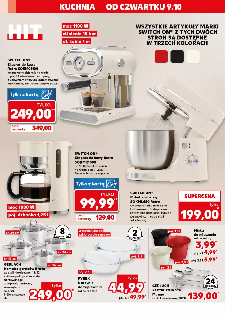 Gazetka promocyjna Kaufland - Kaufland - ważna 09.10 do 15.10.2025 - strona 10 - produkty: Fa, Kuchnia, Mango, Miarka, Miska, Robot, Sito, Sok, Top, Zestaw sztućców