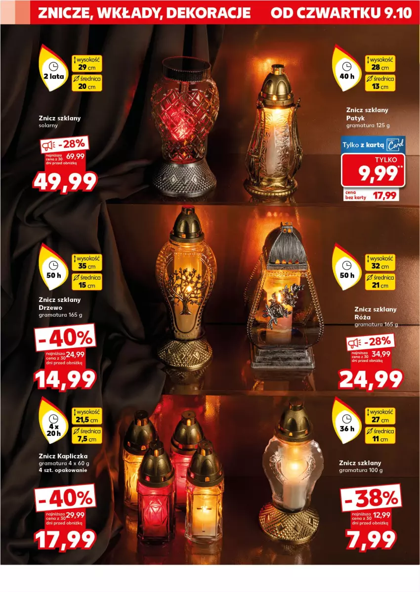 Gazetka promocyjna Kaufland - Kaufland - ważna 09.10 do 15.10.2025 - strona 4 - produkty: Gra, Rama, Sok, Znicz