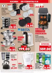 Gazetka promocyjna Kaufland - Kaufland - Gazetka - ważna od 15.10 do 15.10.2025 - strona 9 - produkty: Pur, Dzbanek, Brit, Czajnik, Kosz, Pojemnik, Przyprawy, Regał, Talerz, Brita, Fa