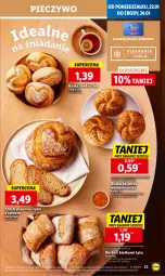 Gazetka promocyjna Lidl - GAZETKA - Gazetka - ważna od 24.01 do 24.01.2024 - strona 23 - produkty: Piec, Ser, Kajzerka, Pieczywo, Chleb, Bułka