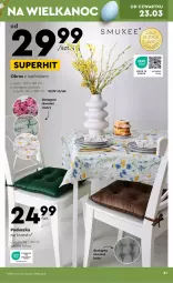 Gazetka promocyjna Biedronka - Gazetka - ważna od 05.04 do 05.04.2023 - strona 21 - produkty: Krzesło, Obrus, Poduszka