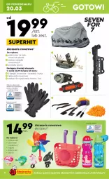 Gazetka promocyjna Biedronka - Gazetka - ważna od 05.04 do 05.04.2023 - strona 6 - produkty: Dzwonek, Kask, Kosz, Plecak, , Pompka, Rower, Dzieci, Pokrowiec, Zestaw narzędzi, Trąbka