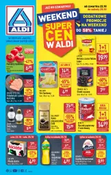 Gazetka promocyjna Aldi - Artykuły przemysłowe i tekstylia - Gazetka - ważna od 25.10 do 25.10.2025 - strona 1 - produkty: Kurczak, Krakus, Kujawski, Kawa rozpuszczalna, Ser, Gra, Papier, Mięsne specjały, Dallmayr, Kawa, Herbata czarna, Szynka konserwowa, Szynka, Ręcznik, Lipton, Znicz, Olej rzepakowy, Herbata, Masło, Olej, Pomidory