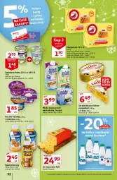 Gazetka promocyjna Auchan - Magia Mikołajkowa Hipermarkety - Gazetka - ważna od 08.12 do 08.12.2021 - strona 32 - produkty: Belriso, Maasdam, Ser, Brie, Smakija, Tran, Camembert, Mleko zagęszczone, Napój mleczny, Ser pleśniowy, Lanki, Napój, Kefir, Mleko