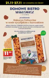 Gazetka promocyjna Biedronka - Od Czwartku - Gazetka - ważna od 27.11 do 27.11.2024 - strona 27 - produkty: Kurczak, Makaron, Sos, Por, Kawa