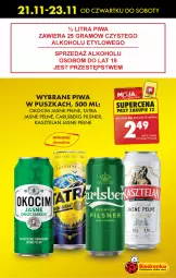 Gazetka promocyjna Biedronka - Od Czwartku - Gazetka - ważna od 27.11 do 27.11.2024 - strona 9 - produkty: Piwa, Koc, Kasztelan, Tatra, Carlsberg, Okocim