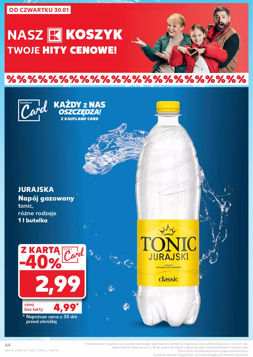 Gazetka promocyjna Kaufland - Gazetka tygodnia - ważna 30.01 do 05.02.2025 - strona 64 - produkty: Kosz, Napój, Napój gazowany, Rama, Sok