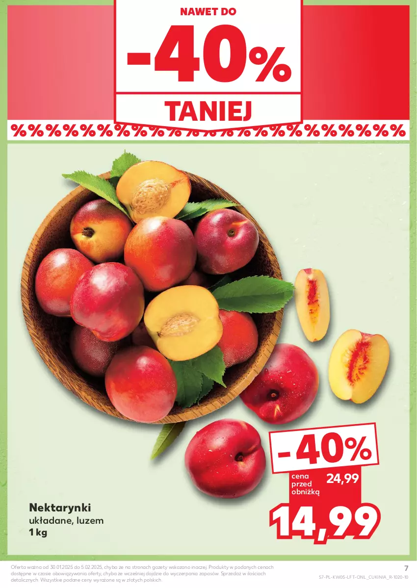 Gazetka promocyjna Kaufland - Gazetka tygodnia - ważna 30.01 do 05.02.2025 - strona 7 - produkty: Nektar