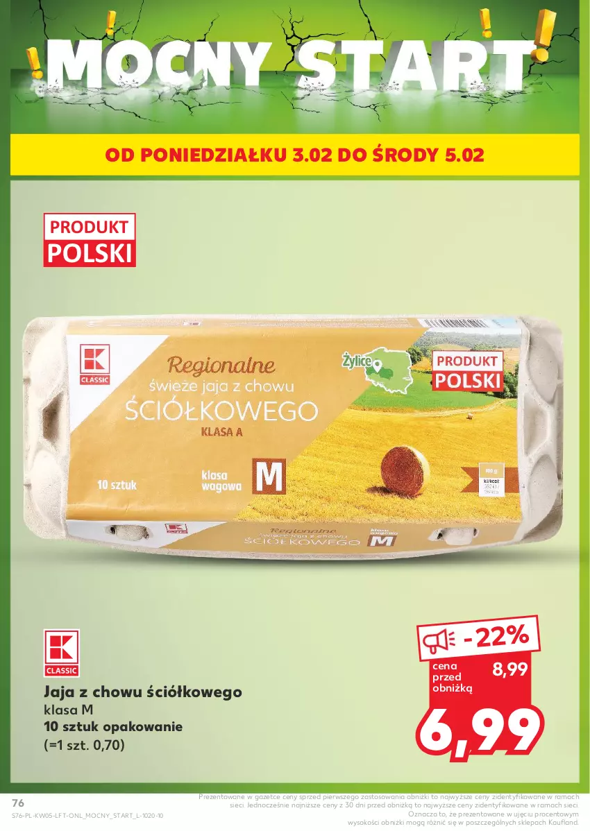 Gazetka promocyjna Kaufland - Gazetka tygodnia - ważna 30.01 do 05.02.2025 - strona 76 - produkty: Jaja, Rama, Sok