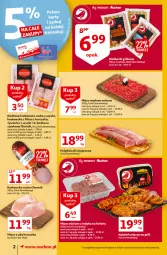Gazetka promocyjna Auchan - Rysują się soczyste i smakowite okazje Supermarkety - Gazetka - ważna od 11.08 do 11.08.2021 - strona 2 - produkty: Kurczak, Mięso z uda kurczaka, Kiełbasa krakowska, Kiełbasa szynkowa, Kiełbasa, Olewnik, Mięso, Fa