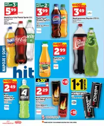 Gazetka promocyjna Topaz - Gazetka - Gazetka - ważna od 21.01 do 21.01.2026 - strona 22 - produkty: Top, Sok, Por, Gin, 7up, Mirinda, Coca-Cola, Napoje, Pepsi, Sport, Napój gazowany, Fanta, Sprite, Napój, Hortex, Fa