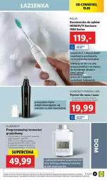 Gazetka promocyjna Lidl - Gazetka - ważna od 24.09 do 24.09.2024 - strona 18 - produkty: Piec, Silvercrest, Grzejnik, Ser, Por, Gra, Philips, Termos, Szczoteczka do zębów, Szczotka, Tera, Bateria, Olej, Szczoteczka, Osłonka