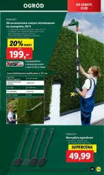 Gazetka promocyjna Lidl - Gazetka - ważna od 24.09 do 24.09.2024 - strona 36 - produkty: Parkside, Okulary ochronne, Teleskop, Top, Ser, Noż, Rura, Nożyce, Ogród, Akumulator