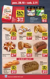 Gazetka promocyjna Aldi - Pełna oferta - Gazetka - ważna od 02.11 do 02.11.2024 - strona 8 - produkty: Kurczak, Gra, Pasta warzywna, Chleb wieloziarnisty, Rogal, Mąka, Basia, Chleb, Bułka, Mąka tortowa