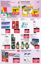 Gazetka promocyjna Stokrotka - Supermarket - Gazetka - ważna od 21.09 do 21.09.2022 - strona 12 - produkty: Płyn do prania, Mydło w płynie, Old Spice, Płyn micelarny, Proszek do prania, Pasta do zębów, Tampony, Dove, LANA, Ręcznik, Rolki, Chusteczki, Szampon, Garnier, Foxy, Mydło, Colgate, Ariel, Kapsułki do prania, O.B., Blend-a-Med, Herbapol, LG, Fa