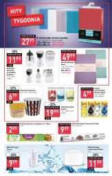 Gazetka promocyjna Stokrotka - Supermarket - Gazetka - ważna od 21.09 do 21.09.2022 - strona 15 - produkty: Noż, Choinka, Inka, Pojemnik, Prześcieradło, Popcorn, Narzuta, Wkład filtrujący, Dozownik, Folia aluminiowa