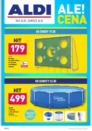 Gazetka promocyjna Aldi - Gazetka - ważna od 22.05 do 22.05.2021 - strona 1 - produkty: Noż, Ramka, Bramka