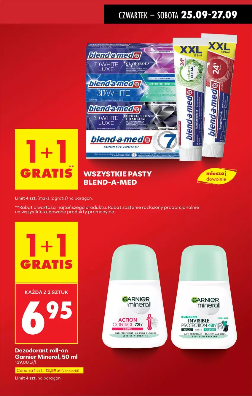 Gazetka promocyjna Biedronka - Od Czwartku - ważna 25.09 do 01.10.2025 - strona 13 - produkty: Control, Dezodorant, Garnier, Gra, Por