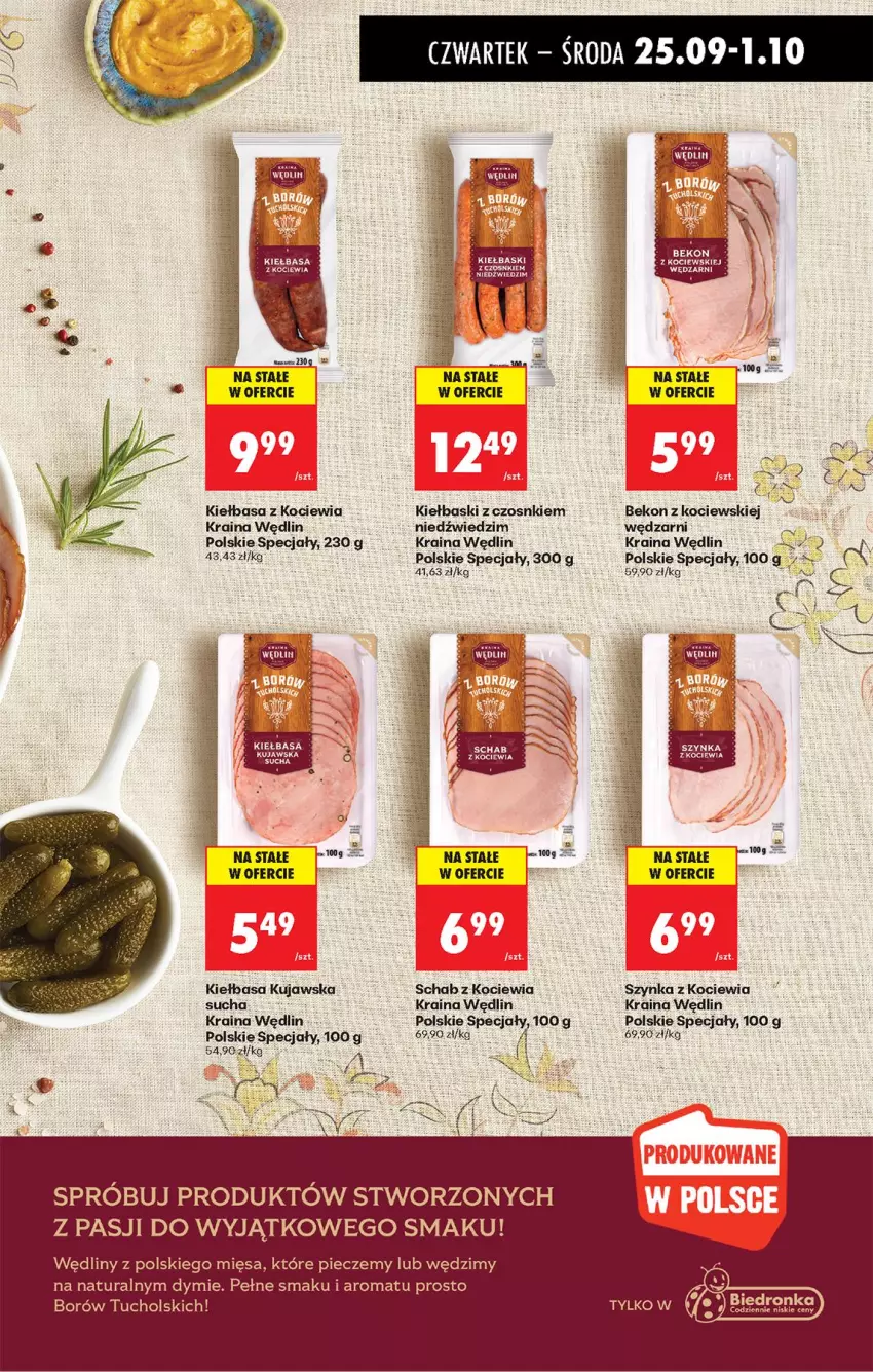 Gazetka promocyjna Biedronka - Od Czwartku - ważna 25.09 do 01.10.2025 - strona 35 - produkty: Beko, Kiełbasa, Koc, Piec, Szynka