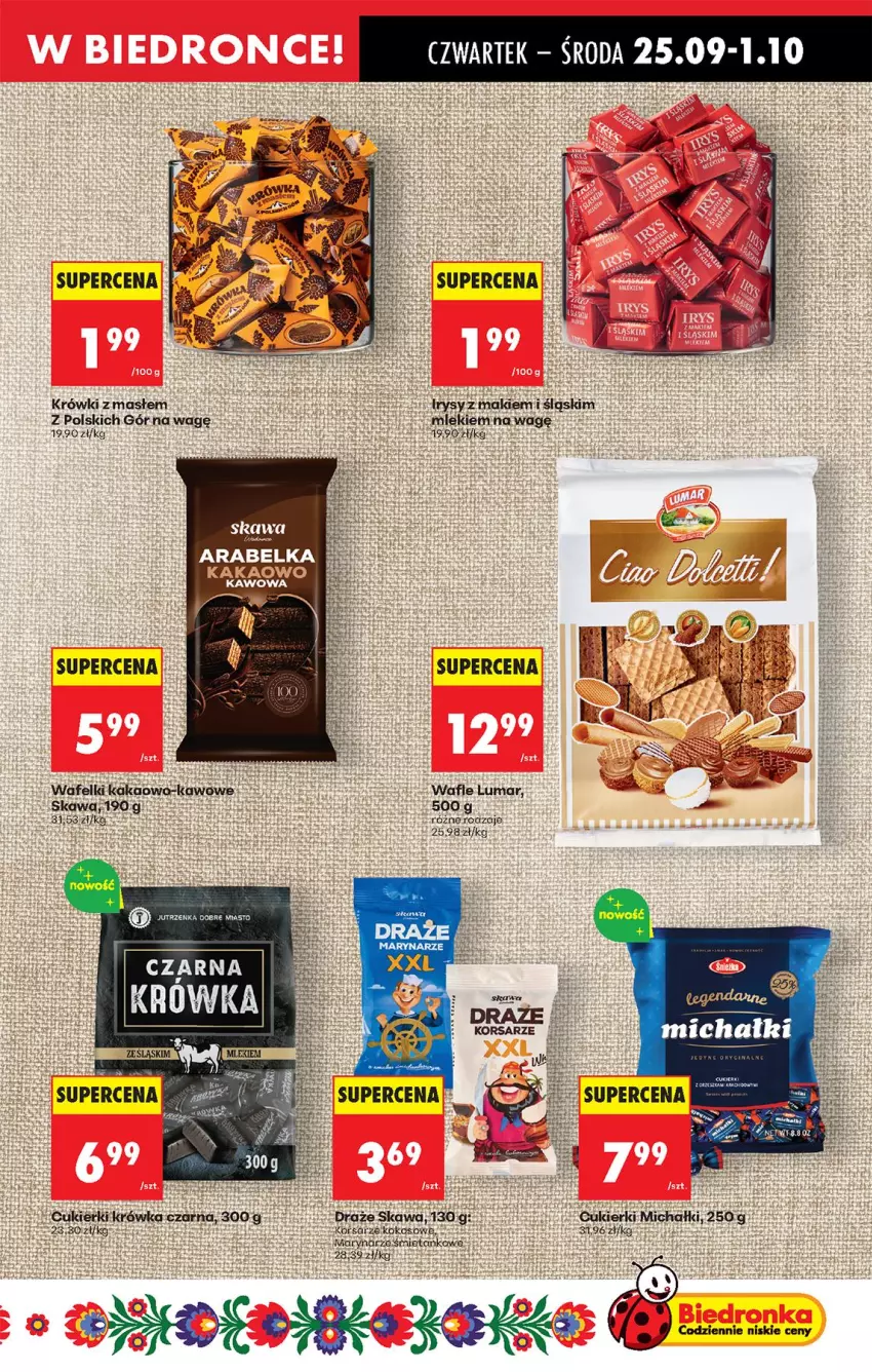 Gazetka promocyjna Biedronka - Od Czwartku - ważna 25.09 do 01.10.2025 - strona 41 - produkty: Gala, Kakao, Kawa, Lack, Michałki, Por, Wafle