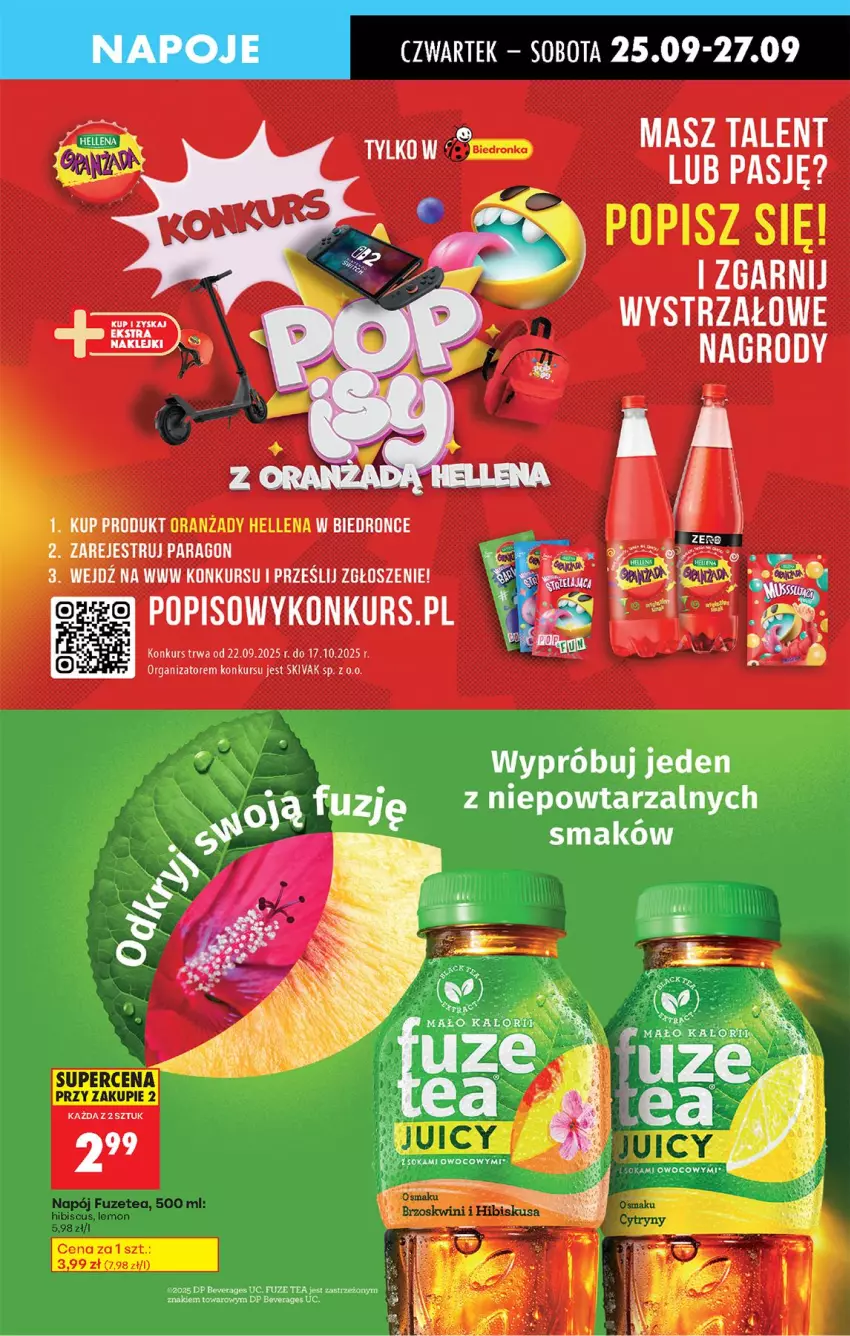 Gazetka promocyjna Biedronka - Od Czwartku - ważna 25.09 do 01.10.2025 - strona 59 - produkty: Fa