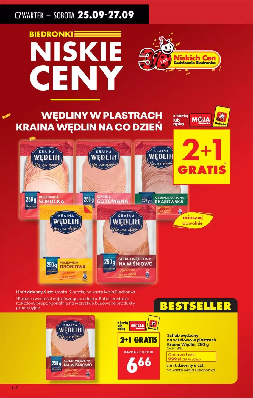 Gazetka promocyjna Biedronka - Od Czwartku - ważna 25.09 do 01.10.2025 - strona 6 - produkty: Gra, Polędwica, Por
