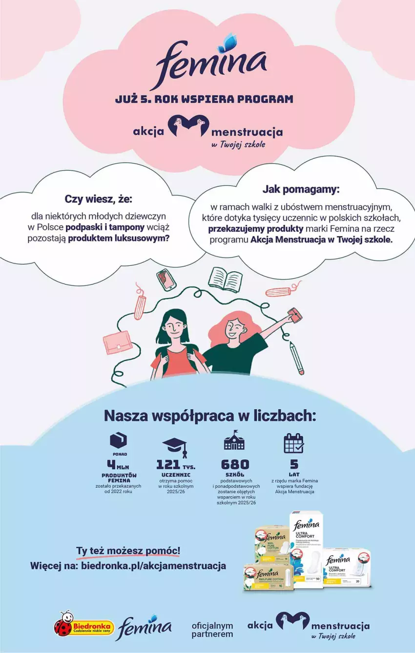 Gazetka promocyjna Biedronka - Od Czwartku - ważna 25.09 do 01.10.2025 - strona 70 - produkty: Gra, Podpaski, Rama, Tampony