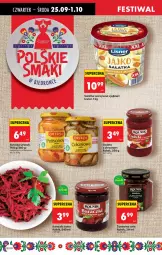 Gazetka promocyjna Biedronka - Od Czwartku - Gazetka - ważna od 01.10 do 01.10.2025 - strona 38 - produkty: Chrzan, Sałatka, Gra, Sałatka warzywna, Sałat, Rolnik, Lisner, Fa