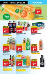 Gazetka promocyjna Biedronka - Od Czwartku - Gazetka - ważna od 01.10 do 01.10.2025 - strona 58 - produkty: Sok, Por, Mus, Napój energetyczny, Cytryny, Ananas, Pomarańcze, Napoje, Pepsi, Napój gazowany, Tymbark, Syrop, Limonka, Napój niegazowany, Arbuz, Napój