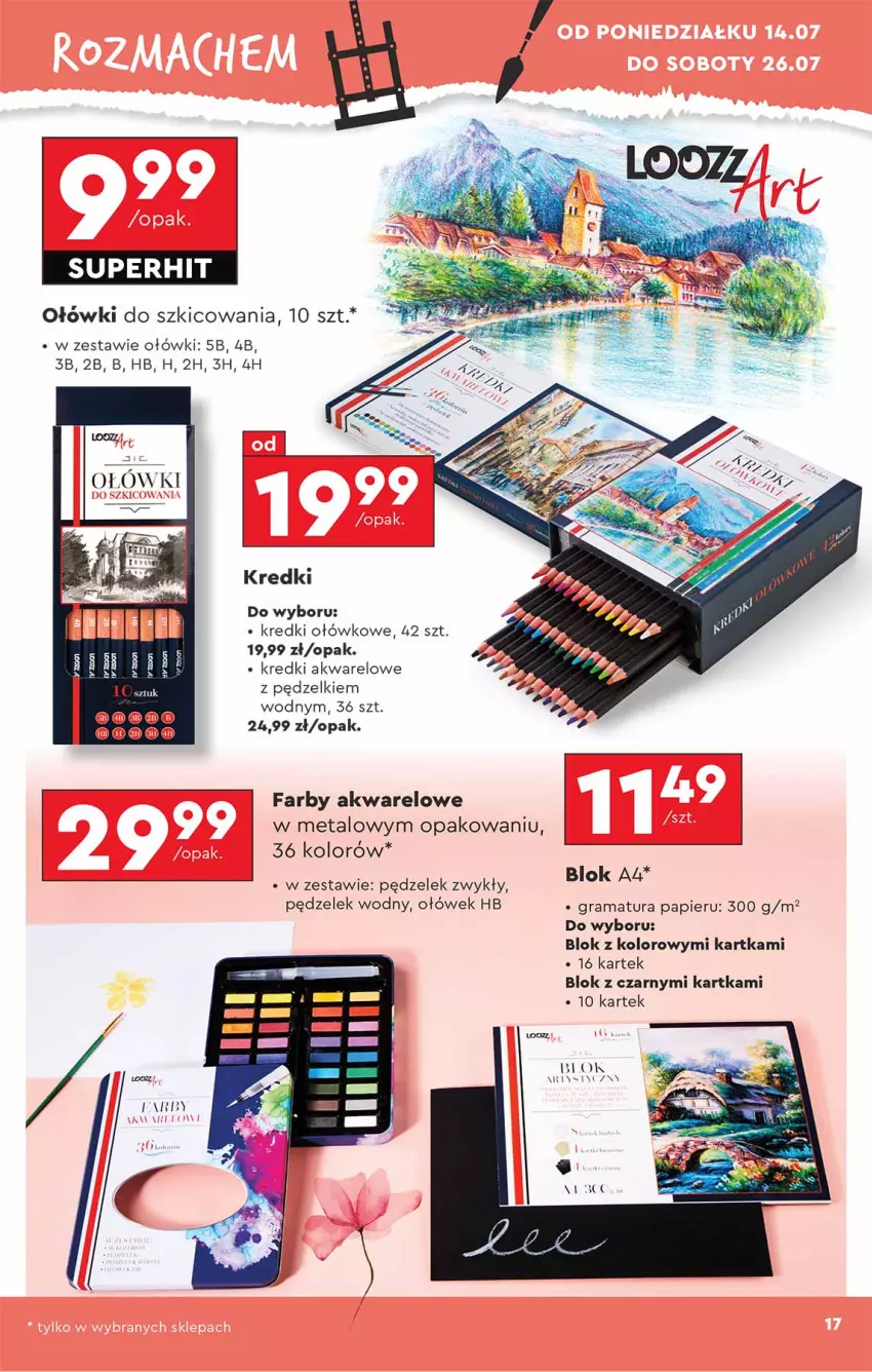Gazetka promocyjna Biedronka - Okazje Tygodnia - ważna 14.07 do 26.07.2025 - strona 17 - produkty: Fa, Gra, Papier, Rama