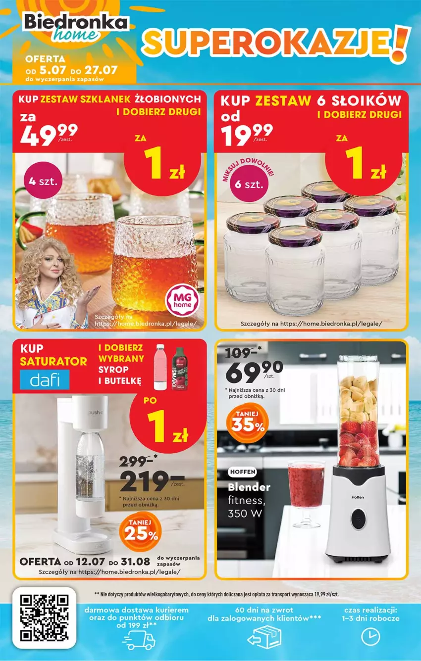 Gazetka promocyjna Biedronka - Okazje Tygodnia - ważna 14.07 do 26.07.2025 - strona 46 - produkty: Por, Sport, Tran
