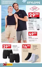 Gazetka promocyjna Biedronka - Okazje Tygodnia - Gazetka - ważna od 26.07 do 26.07.2025 - strona 22 - produkty: Top, Ser, Szorty, Karp, T-shirt, Wełna, Bokserki