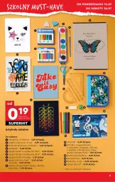 Gazetka promocyjna Biedronka - Okazje Tygodnia - Gazetka - ważna od 26.07 do 26.07.2025 - strona 3 - produkty: Noż, Nożyczki, Długopis, Flamastry, Piórnik, Plastelina, Fa