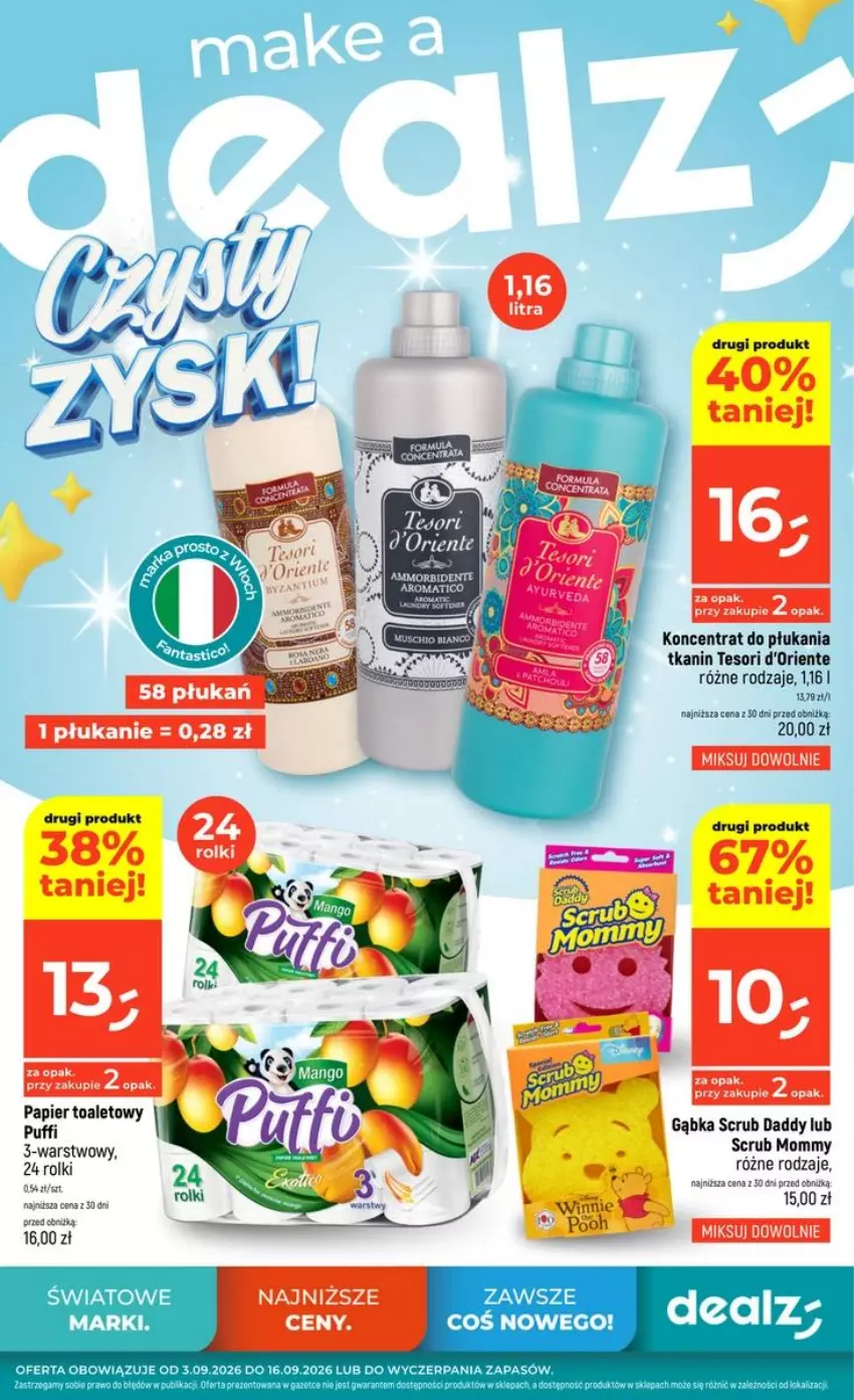 Gazetka promocyjna Dealz - czysty ZYSK - ważna 03.09 do 16.09.2026 - strona 1 - produkty: Isla, Rolki