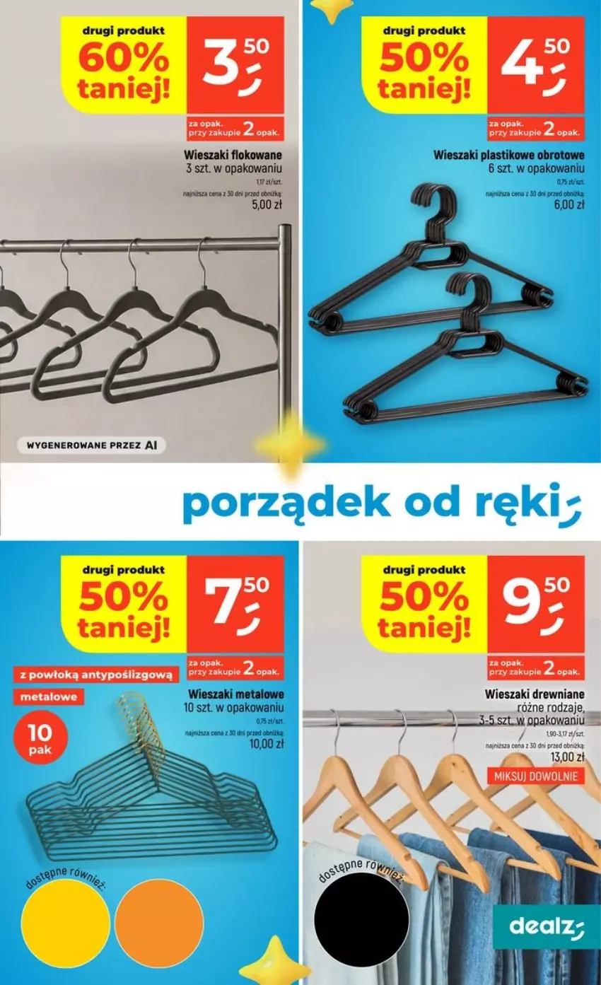 Gazetka promocyjna Dealz - czysty ZYSK - ważna 03.09 do 16.09.2026 - strona 15 - produkty: Wieszak