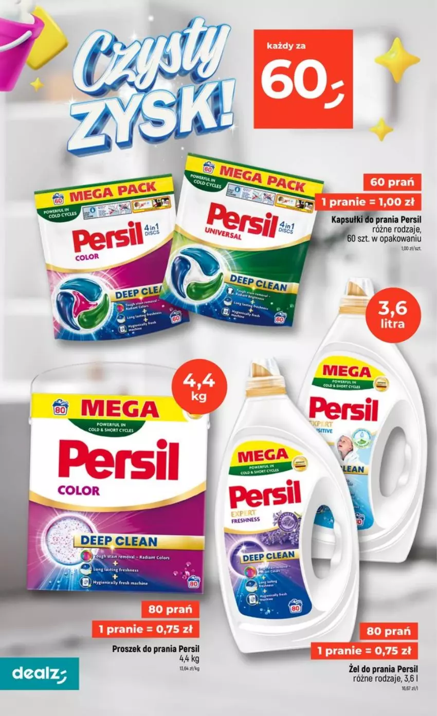 Gazetka promocyjna Dealz - czysty ZYSK - ważna 03.09 do 16.09.2026 - strona 2 - produkty: Persil, Proszek do prania